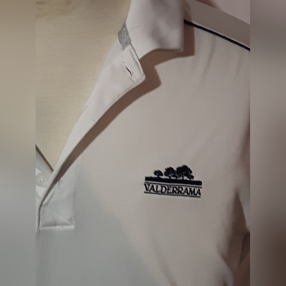 ADIDAS VALDERRAMA MEN'S GOLF SHIRT SZ LG - Picture 2 of 5